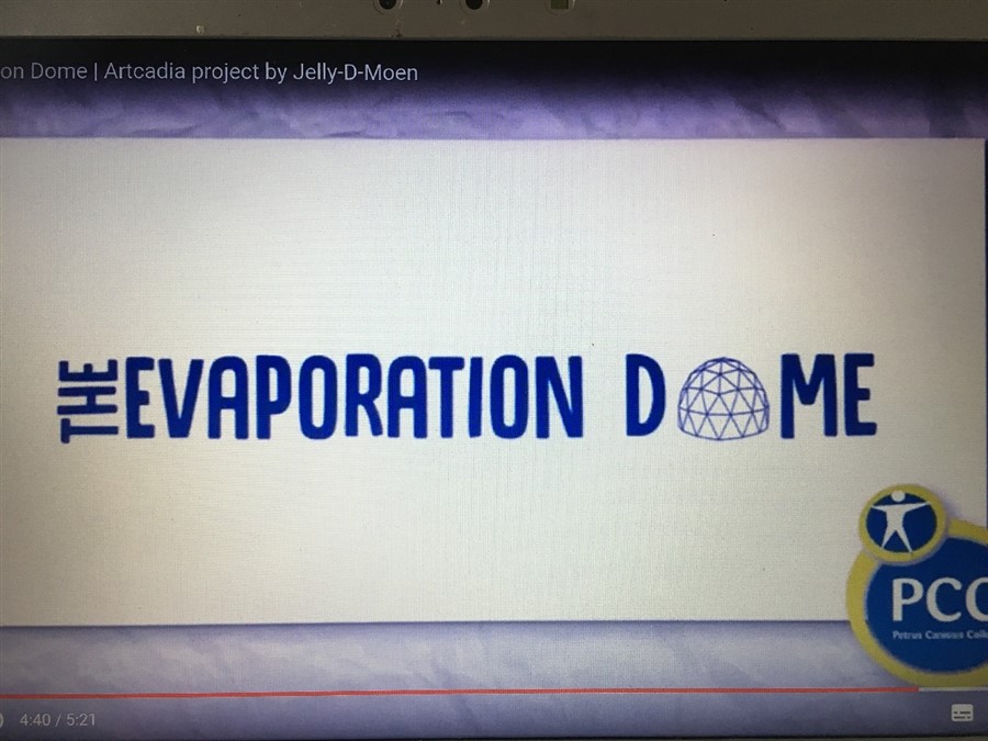Bericht evaporation dome bekijken